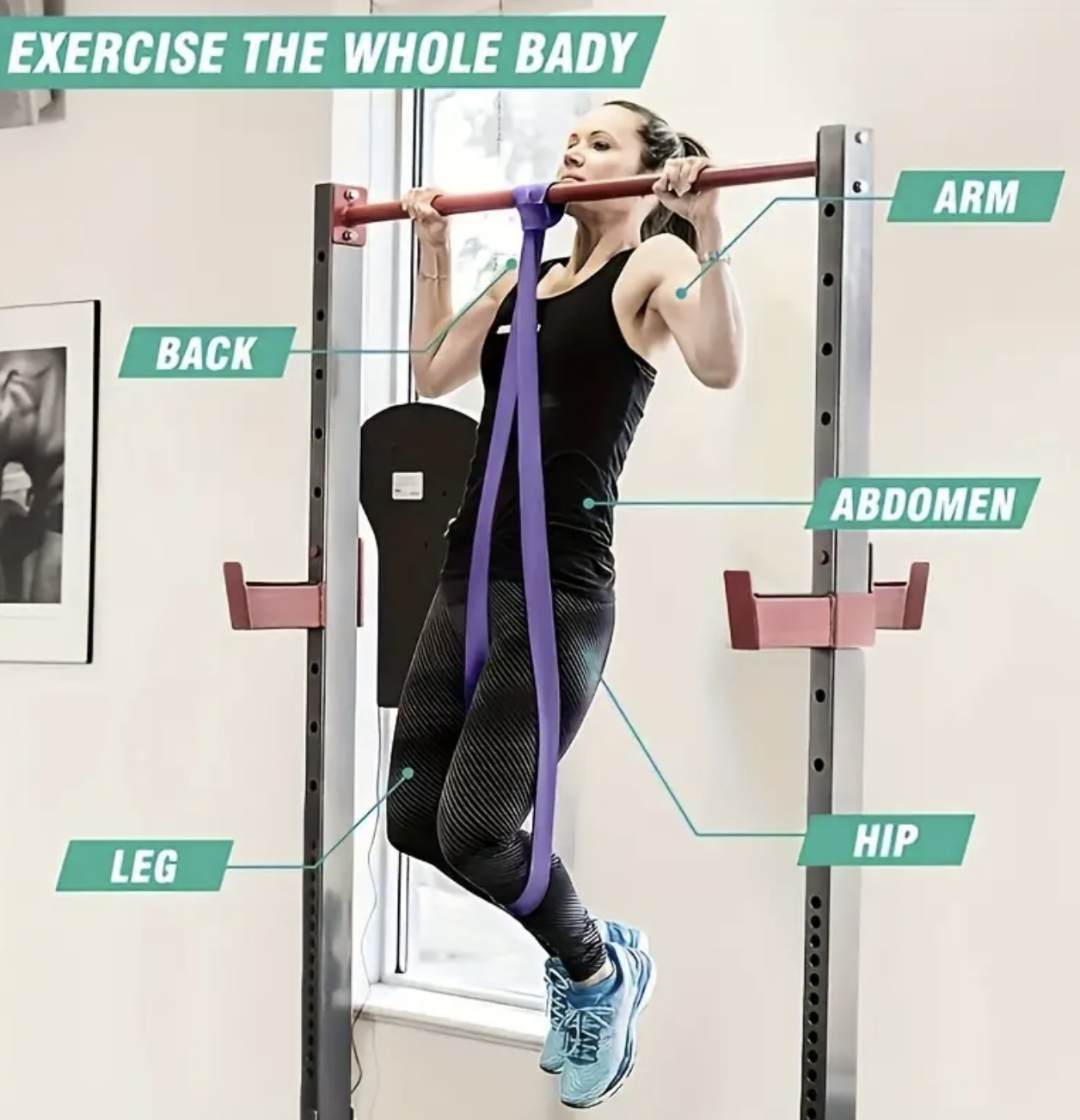 ست کش مقاومتی لینگپنگ (Lingpeng) سنگین و ۵ رنگه - Image 2