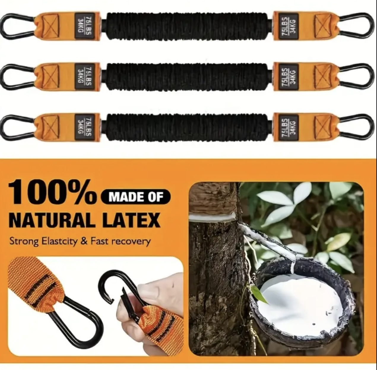 ست تجهیزات تمرینی مقاومتی لاتکس سنگین - Image 7