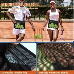 کیف کمری نگهدارنده توپ تنیس و پیکل‌بال قابل تنظیم