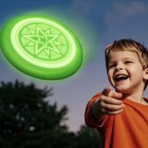 دیسک‌های نرم EVA در رنگ‌های نئون سبز، قرمز و سفید