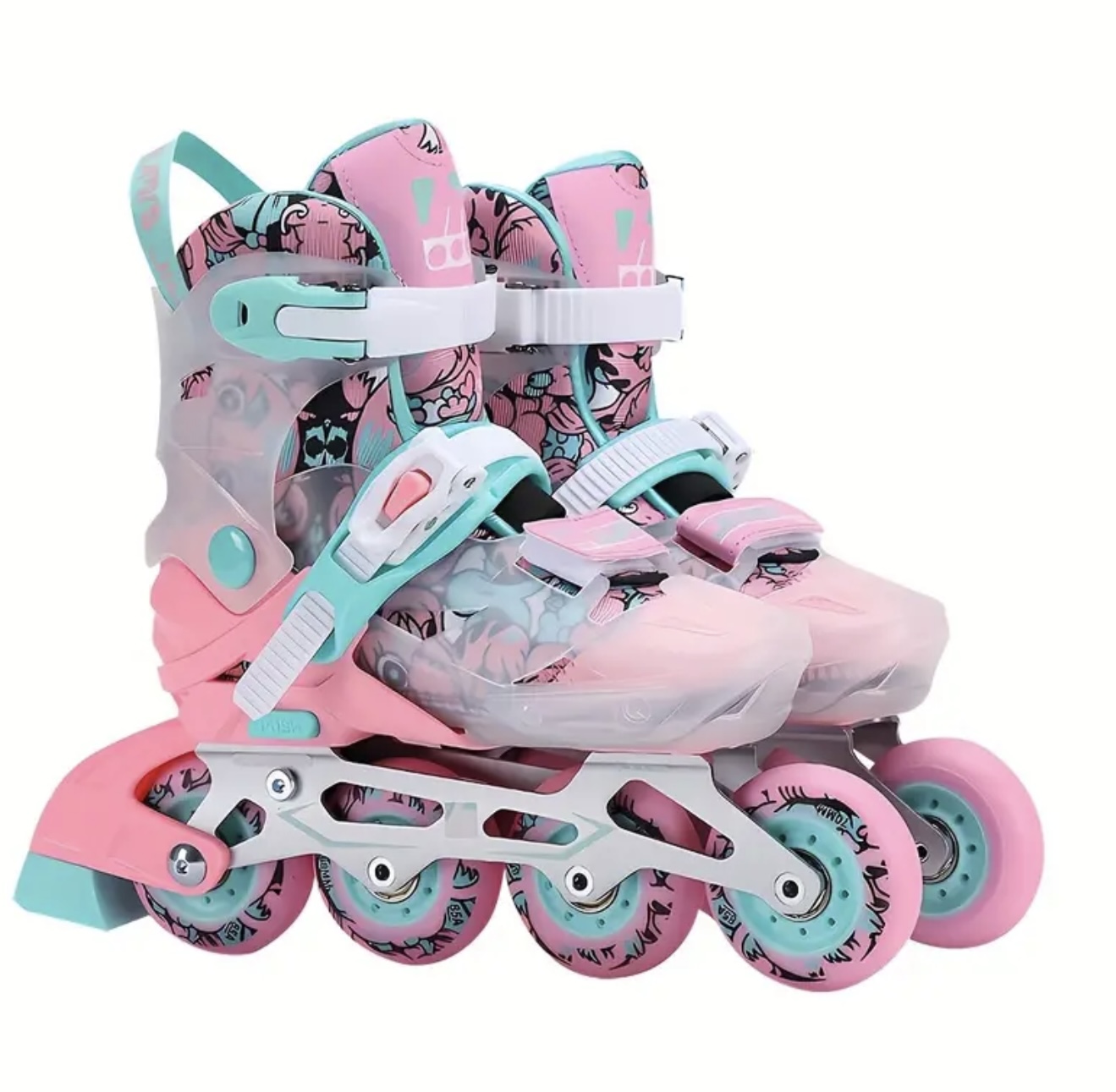 ست کامل کفش اسکیت چرخشی کودکان برای مبتدیان - Image 3