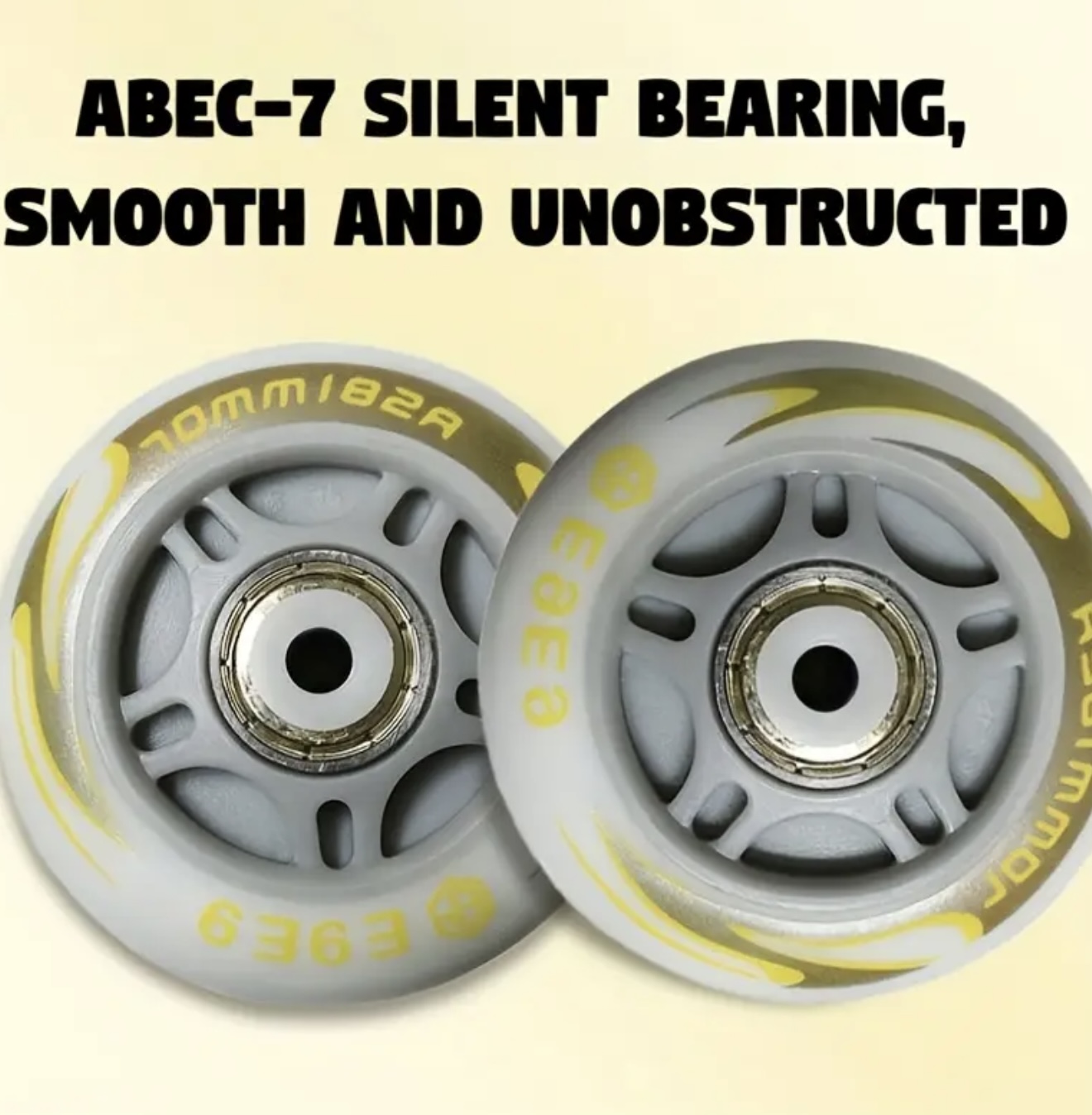 کفش اسکیت چرخشی قابل تنظیم با ترمز پا و بلبرینگ ABCE-7 - Image 6