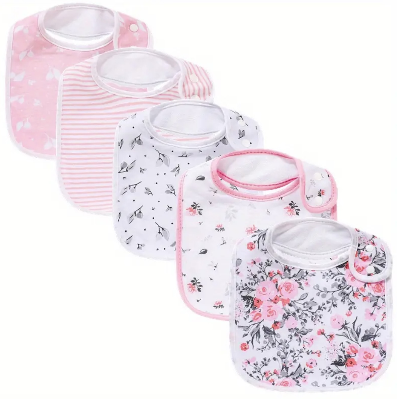 ست ۵ عددی پیشبند نوزاد LAZYRHINO - Image 2