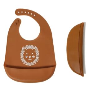 پیش‌بند سیلیکونی بادوام و ضدآب کودک