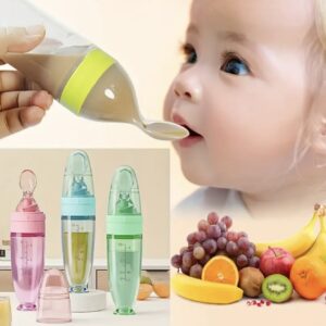 قاشق سیلیکونی غذادهی سرنگی