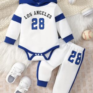 ست هودی و شلوار راحتی  «LOS ANGELES 28» –