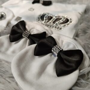 سرهمی نوزاد با گلدوزی سفارشی اسم مورد نظرتون