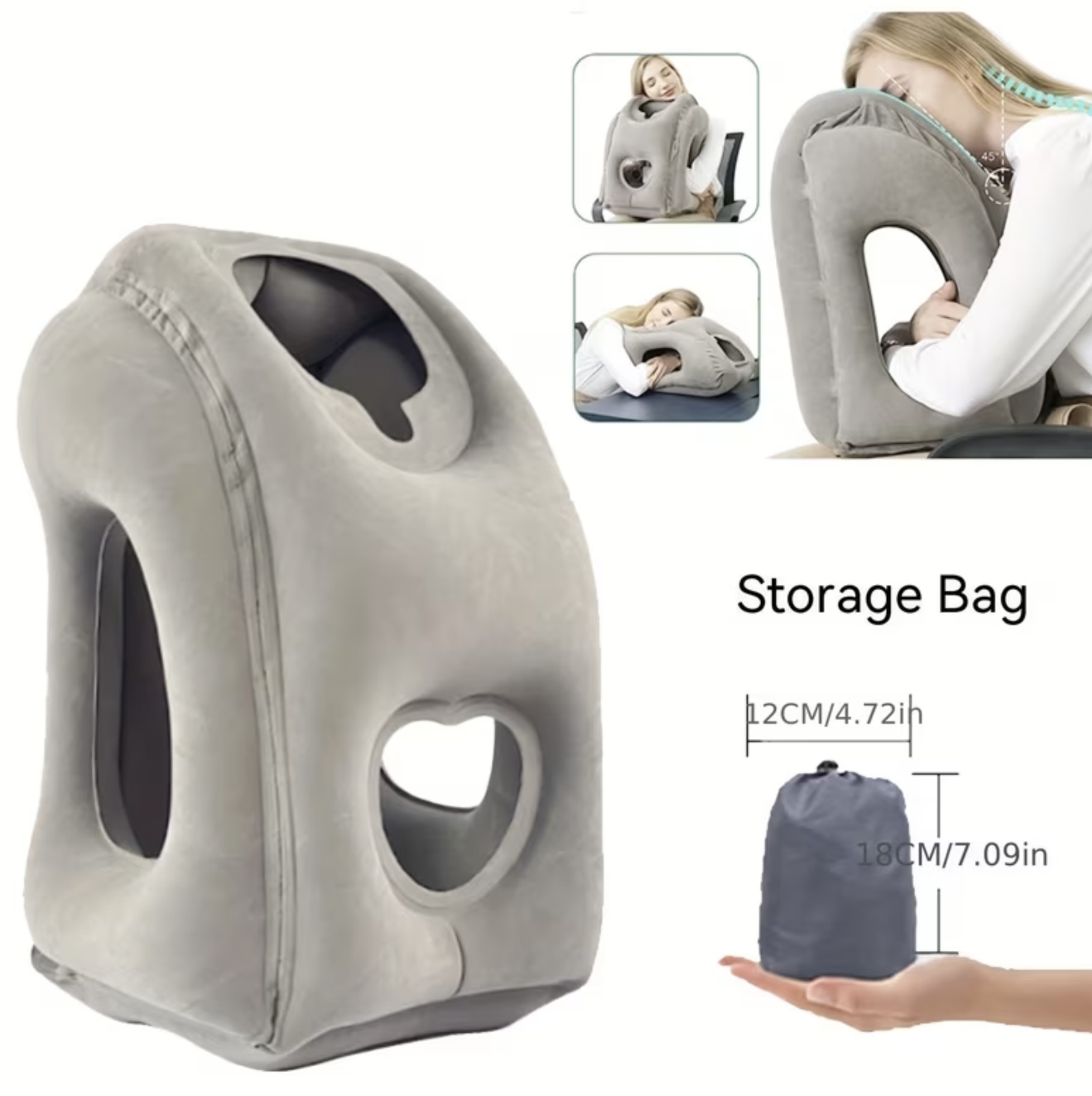 بالش بادی مسافرتی مناسب پروازهای طولانی - Image 2