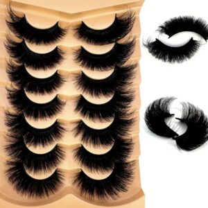 هفت جفت مژه مصنوعی سه بعدی