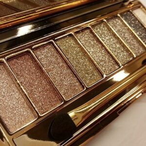 پالت سایه چشم با ۹ رنگ طلایی