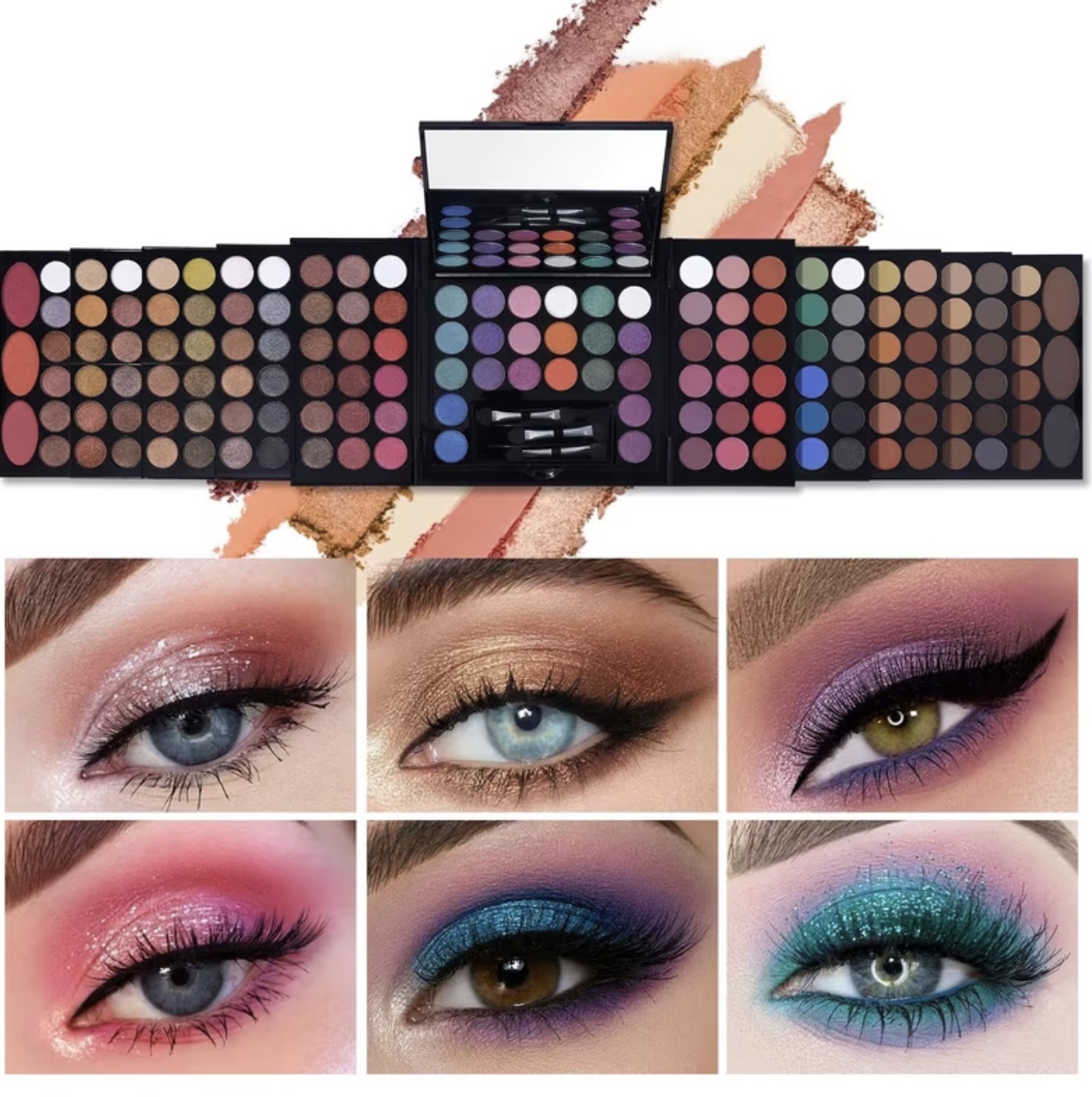 پالت آرایشی حرفهای ۱۴۸ رنگ - Image 3