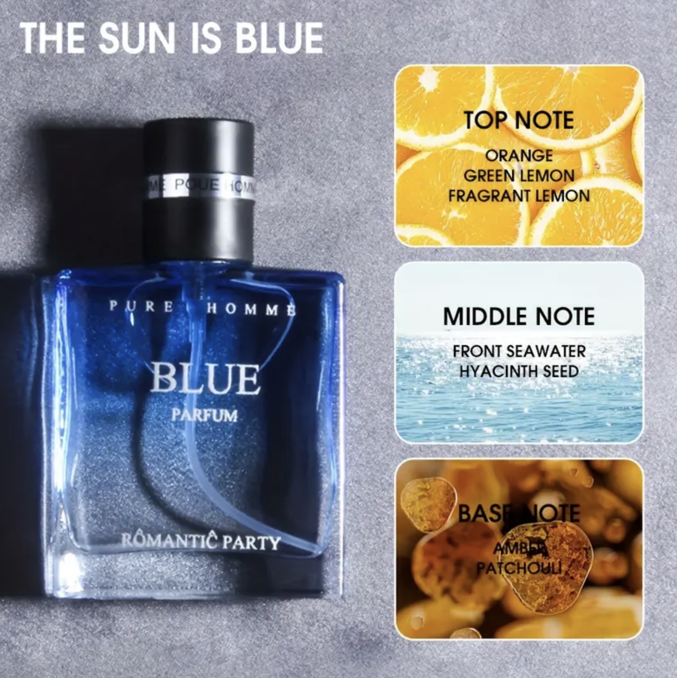 عطر مردانه با رایحهای طبیعی، - Image 3