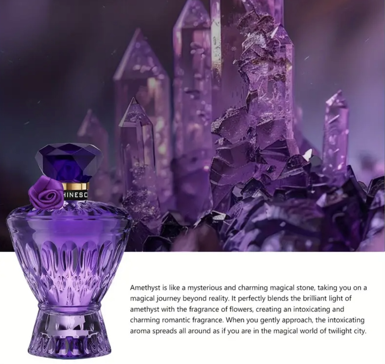 عطر زنانه لوکس Amethyst Citrus & Cedar - Image 3