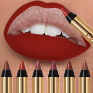ست ۶ عددی رژ لب و مداد لب