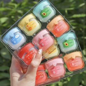 ست ۶ عددی رژ لب میوه‌ای