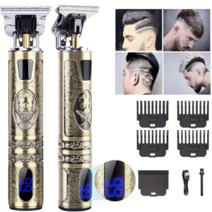 ماشین اصلاح برقی حرفه‌ای مردانه با نمایشگر LED –