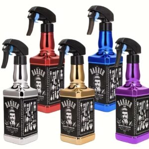 بطری اسپری قدیمی با روکش الکتروپلیت برای آرایش مو