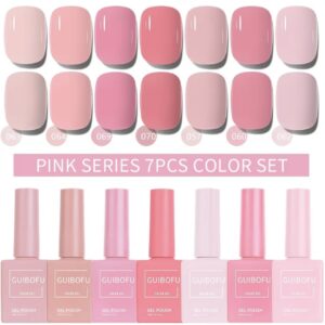 ست ۷ عددی لاک ژل ناخن ۱۵ میلی‌لیتری