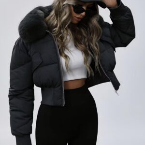 کاپشن پافری زنانه