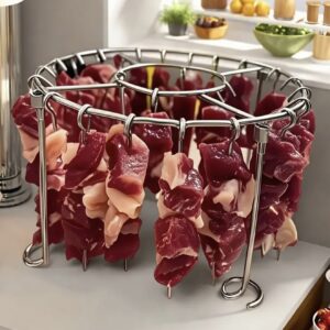 گریل عمودی و سیخ از جنس استیل ضدزنگ