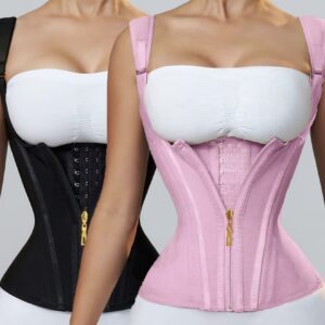 گن فرم‌دهنده کمر زنانه قابل تنظیم با زیپ و قفل سگکی