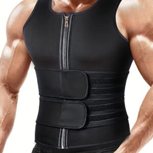 جلیقه نئوپرنی با کمربند دوتایی مردانه – ایجاد تعریق، فیت بدن
