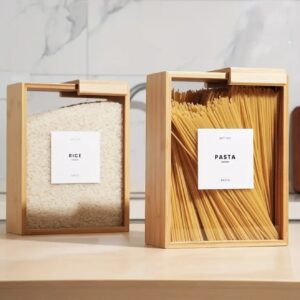 ظرف‌های نگهداری مواد غذایی بامبو ۳ لیتری (سایز بزرگ)