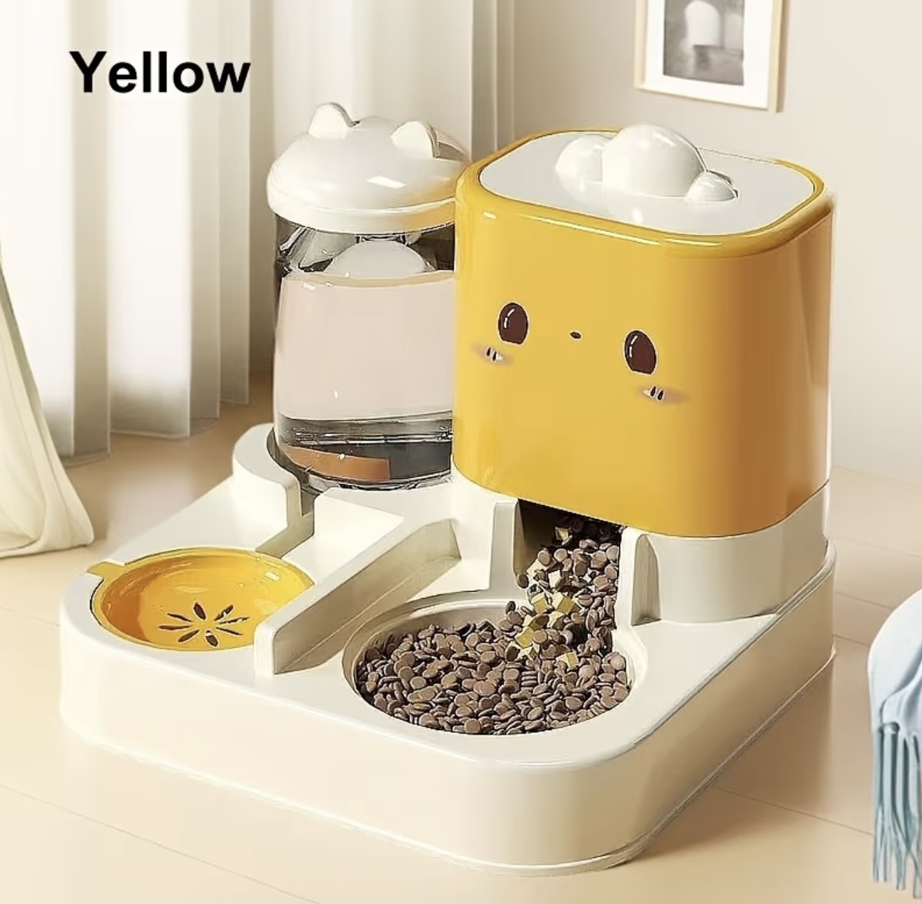 دستگاه تغذیه و آبدهی حیوانات با طرح ابر و گوش گربهای - Image 3