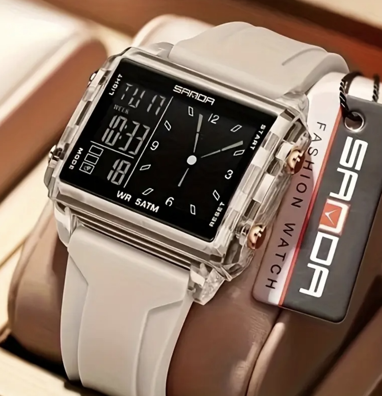 ساعت کوارتز فشن مردانه و زنانه - Image 2