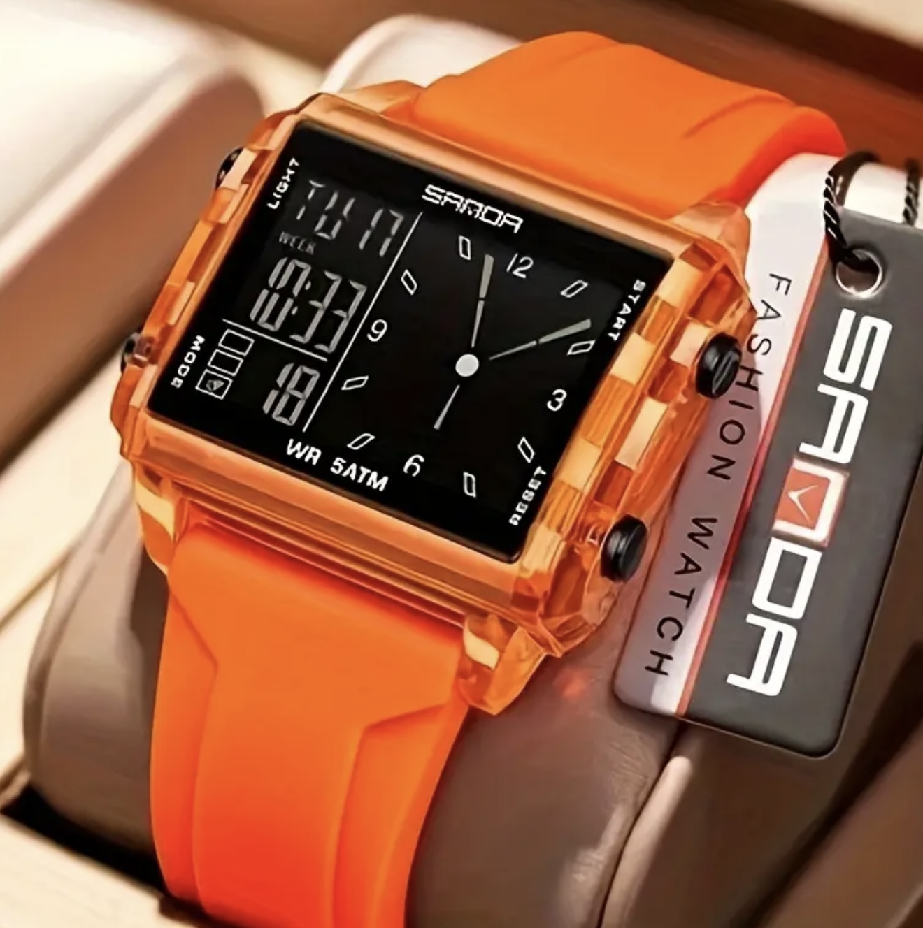 ساعت کوارتز فشن مردانه و زنانه - Image 4