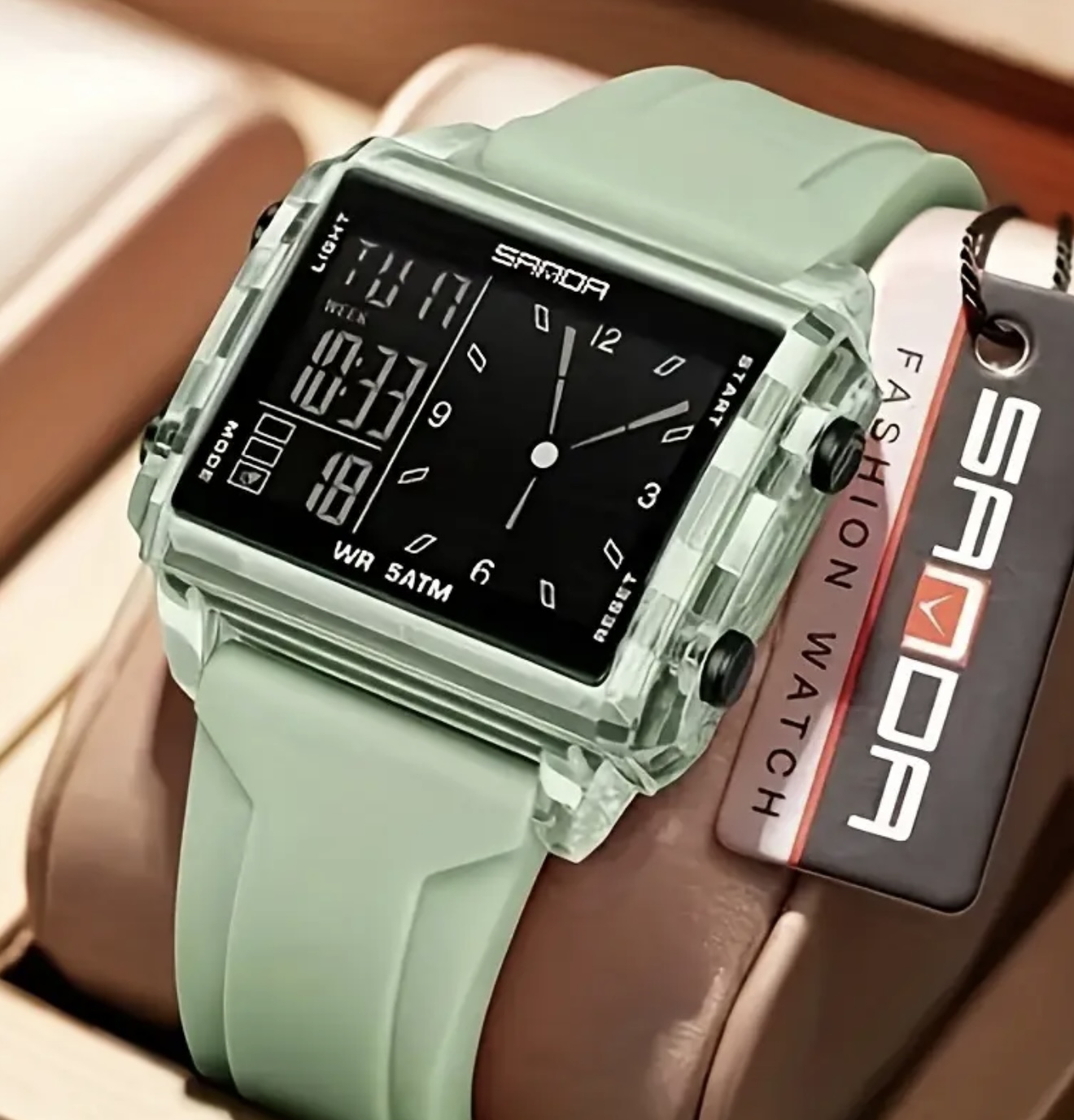 ساعت کوارتز فشن مردانه و زنانه - Image 6