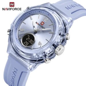 ساعت ورزشی زنانه NAVIFORCE با نمایش دوگانه