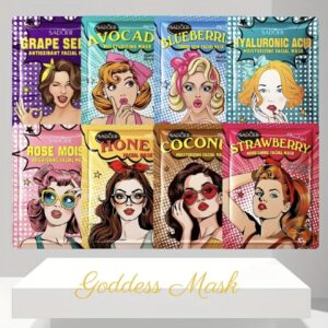 ست ۸ عددی ماسک ورقه‌ای صورت SADOER با هیالورونیک اسید و عسل