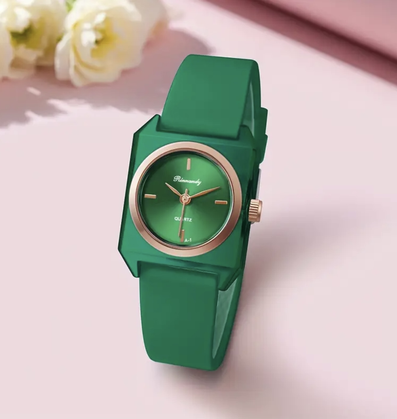 ساعت مربعی مینیمالیست شفاف - Image 12