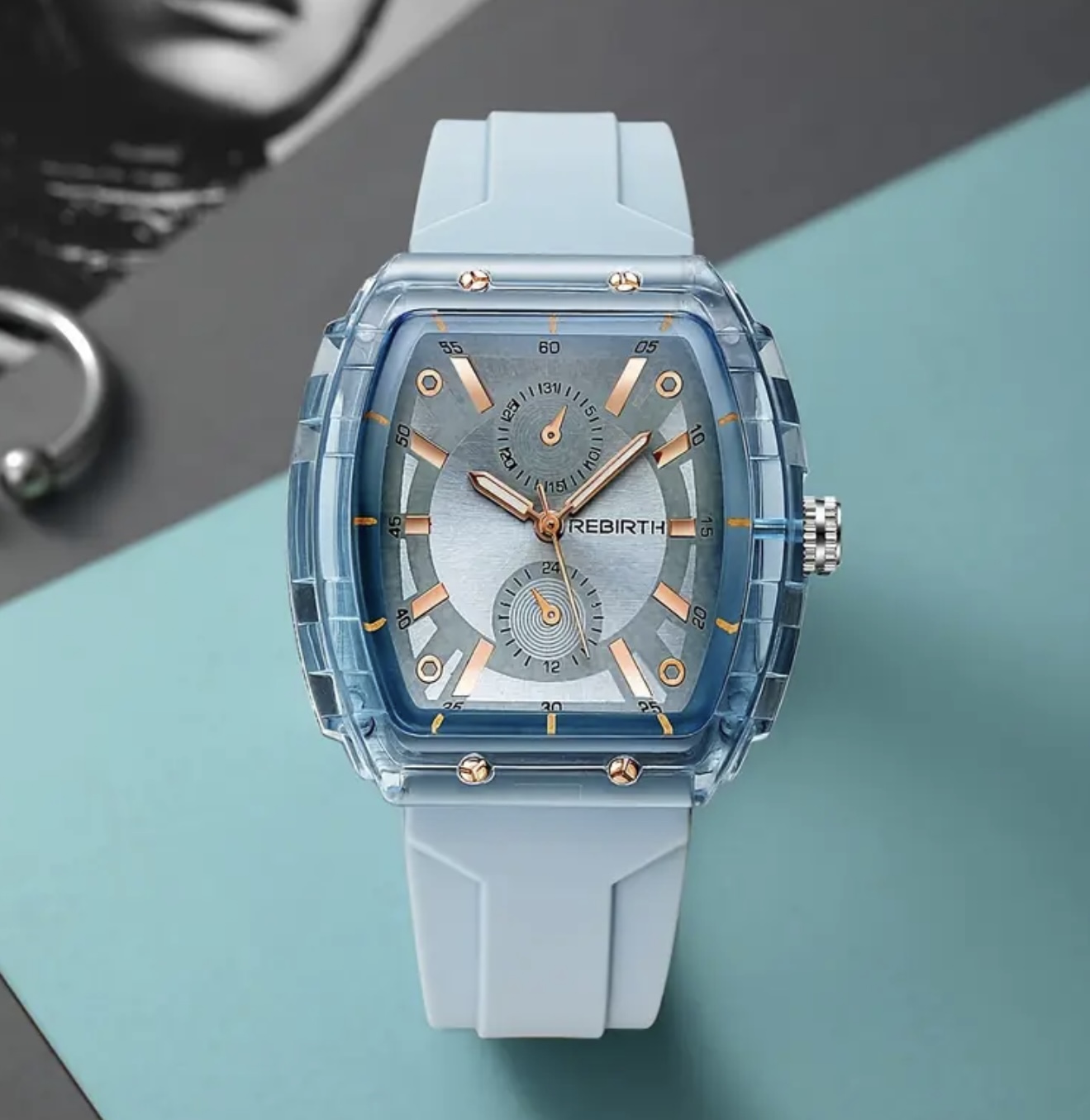 ساعت مچی کوارتز شیک یونیسکس - Image 12