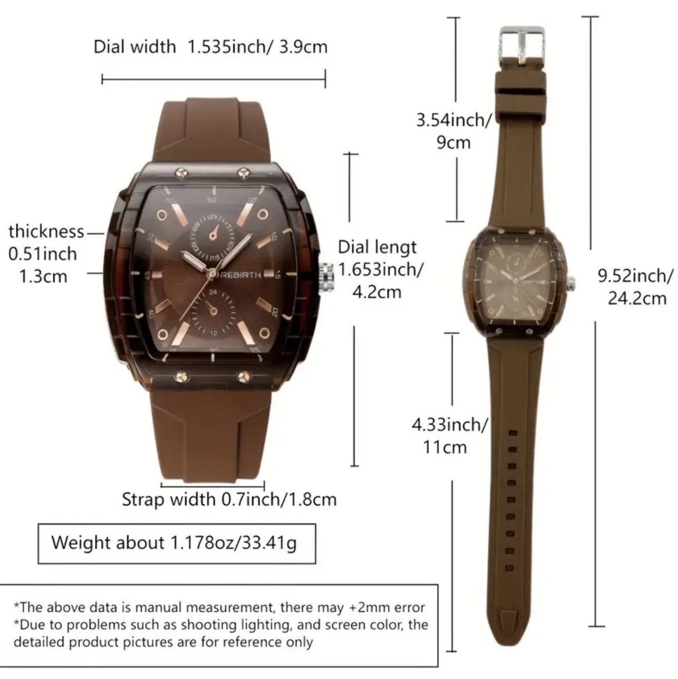 ساعت مچی کوارتز شیک یونیسکس - Image 13