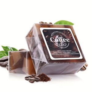 صابون پودر قهوه خوشبو و منحصر به فرد  حاوی عصاره دانه قهوه و ویتامین A