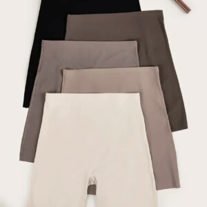 ست ۵ عدد شلوارک‌های فاق‌بلند بدون درز