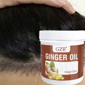 [GZE روغن مو زنجبیل] GZE روغن مو زنجبیل | برای موهایی بلندتر، پرپشت‌تر و سالم‌تر، مرطوب‌کننده.