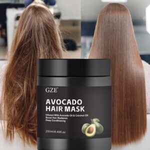 ماسک مو آووکادو GZE: مناسب برای تقویت و نرم‌کنندگی موهای خشک و آسیب‌دیده