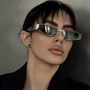 عینک  با فریم باریک – عینک مینیمالیست فلزی