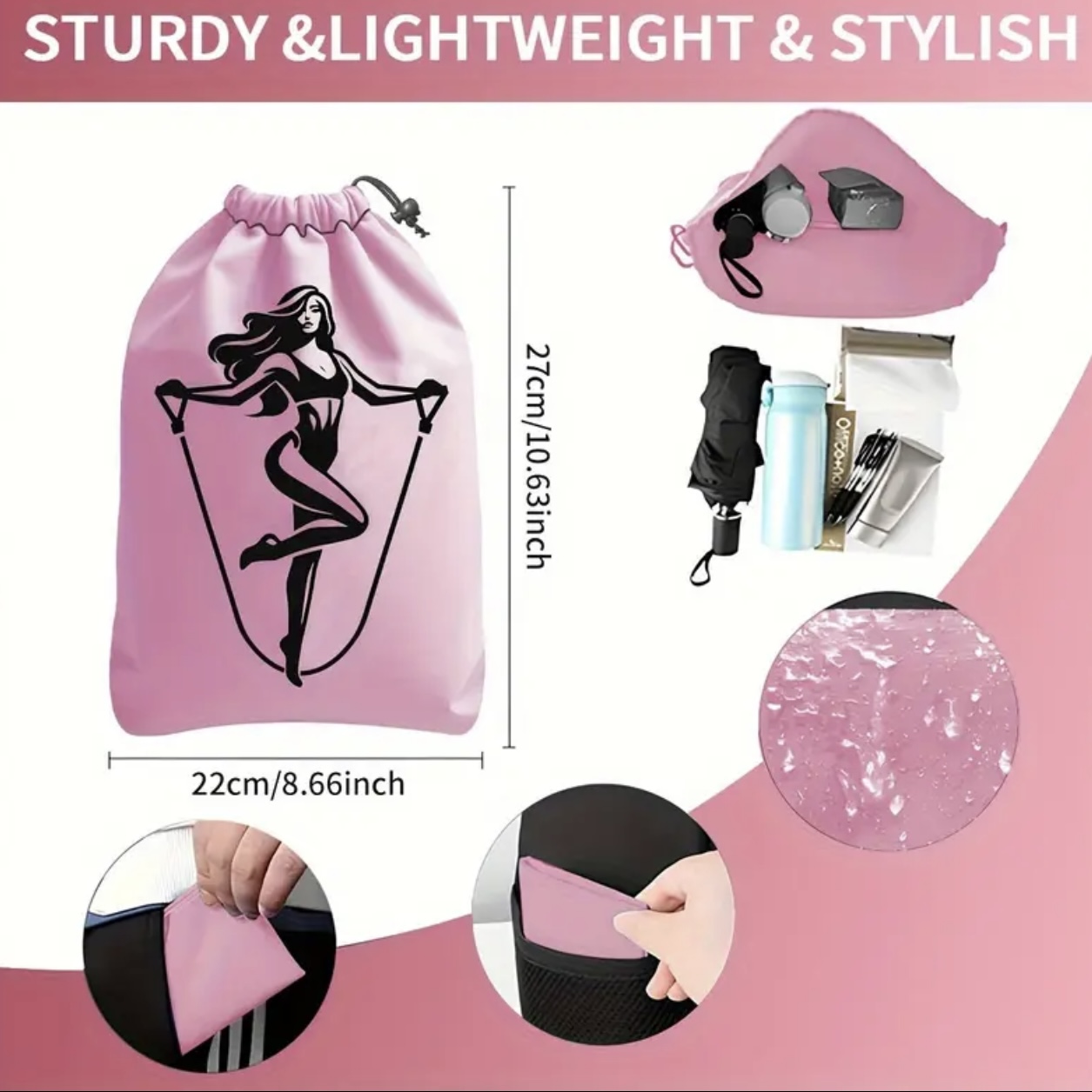 ست ۸ تکه فیتنس و یوگا – ساخته شده از جنس EVA - Image 6