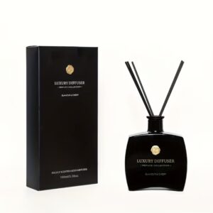 دیفیوزر شیشه‌ای مستطیلی با رایحه روغن‌های ضروری مناسب دکور و ایجاد رایحه مطبوع