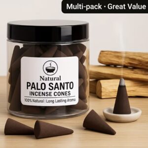 مخروط‌های عود پریمیوم با رایحه مشک سفید و آگاروود دست‌ساز و با رایحه طبیعی