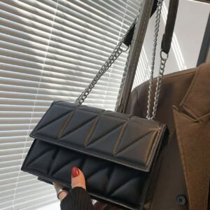 کیف دوشی فشن با دوخت لوزی