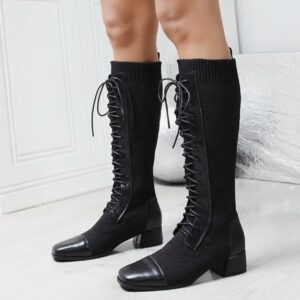 بوت زنانه با بندهاى شيك و ظريف