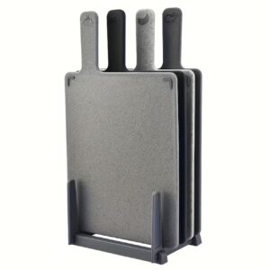 ست ۴ عددی تخته برش | مقاوم و قابل شستشو در ماشین ظرف‌شویی، همراه با پایه جداشدنی