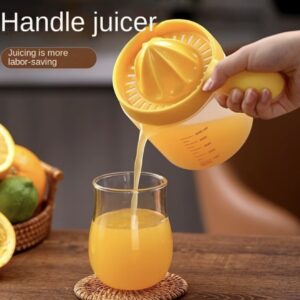 آب‌میوه‌گیری دستی آسان با دسته – ساخته‌شده از پلی‌پروپیلن مقاوم