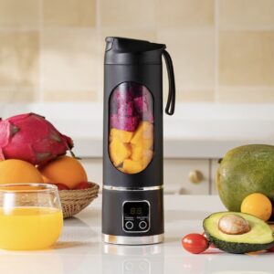 آب‌میوه‌گیر/مخلوط کن / مدل کلاسیک مشکی با نمایشگر LED،قابلیت خرد کردن یخ،