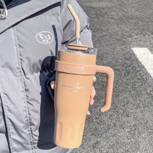 بطری نی دار از استیل ضدزنگ